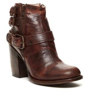 Freebird Bolo Boots, Cognac Leather, Size 8